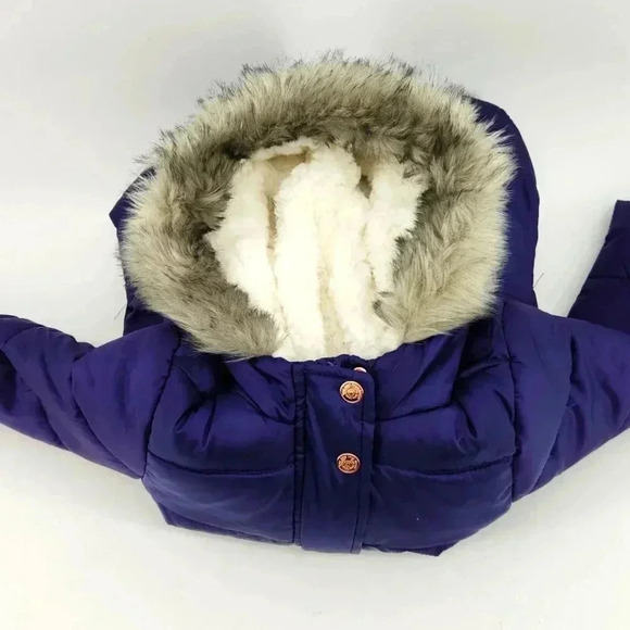 MOTHERCARE GIRLS WINTER JACKET - Picture 3 of 6